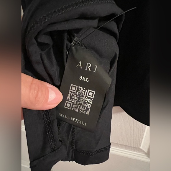 NEW w Tags ARI Soho Graphic Print Crew Neck T-Shirt size XXXL fits like XL Italy - Picture 8 of 10